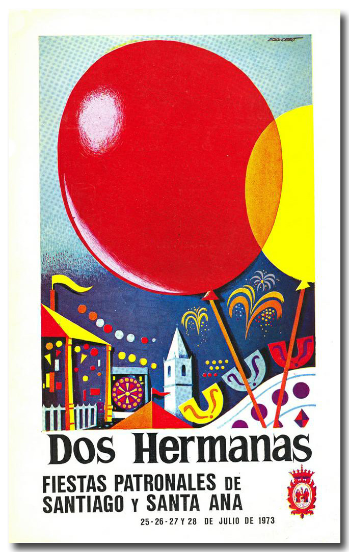 Fiestas patronales de Santiago y Santa Ana 1973 Dos Hermanas